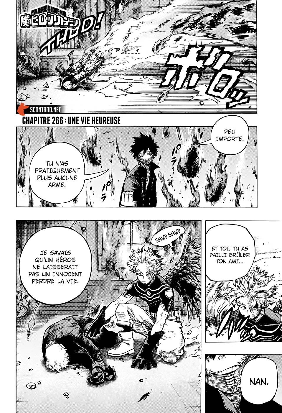 Lecture en ligne My Hero Academia 266 page 3