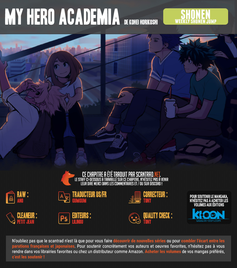 Lecture en ligne My Hero Academia 271 page 2