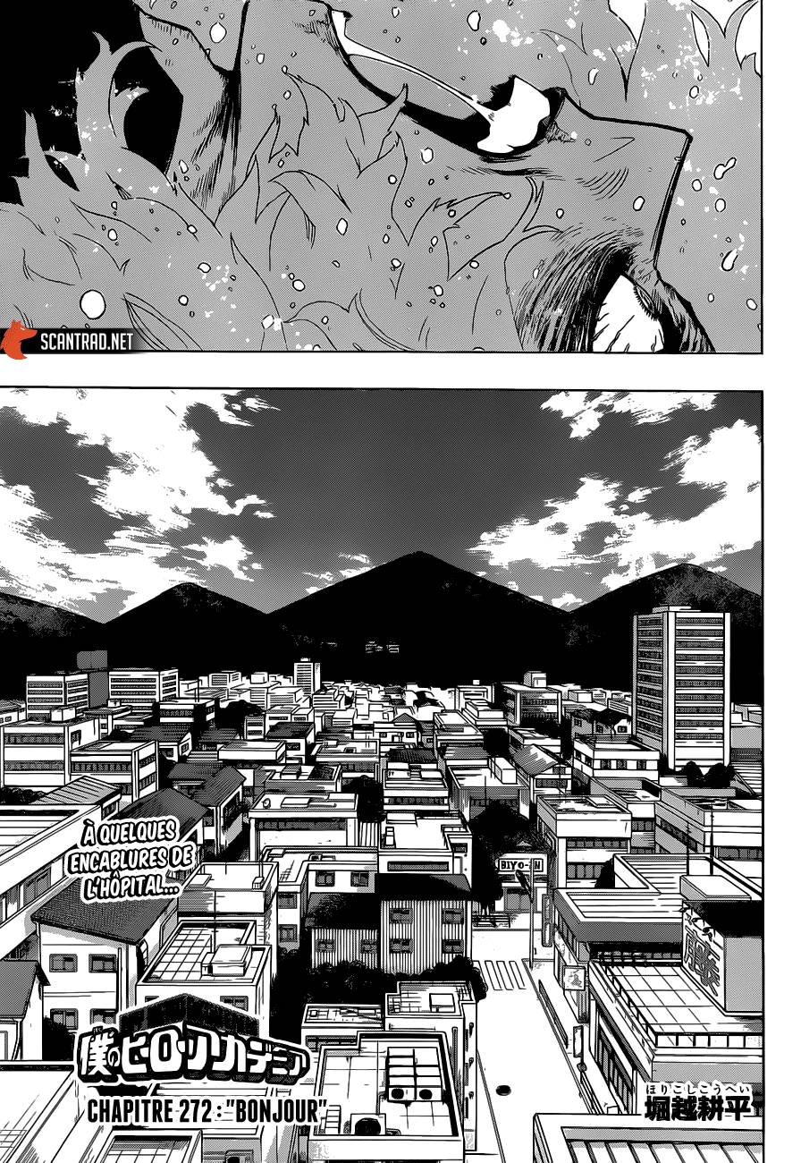 Lecture en ligne My Hero Academia 272 page 1