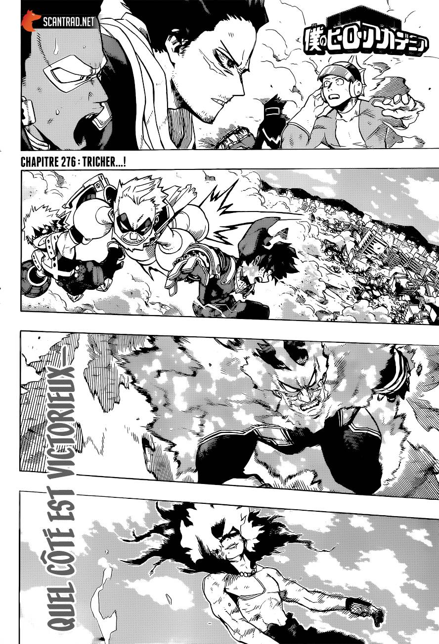 Lecture en ligne My Hero Academia 276 page 5
