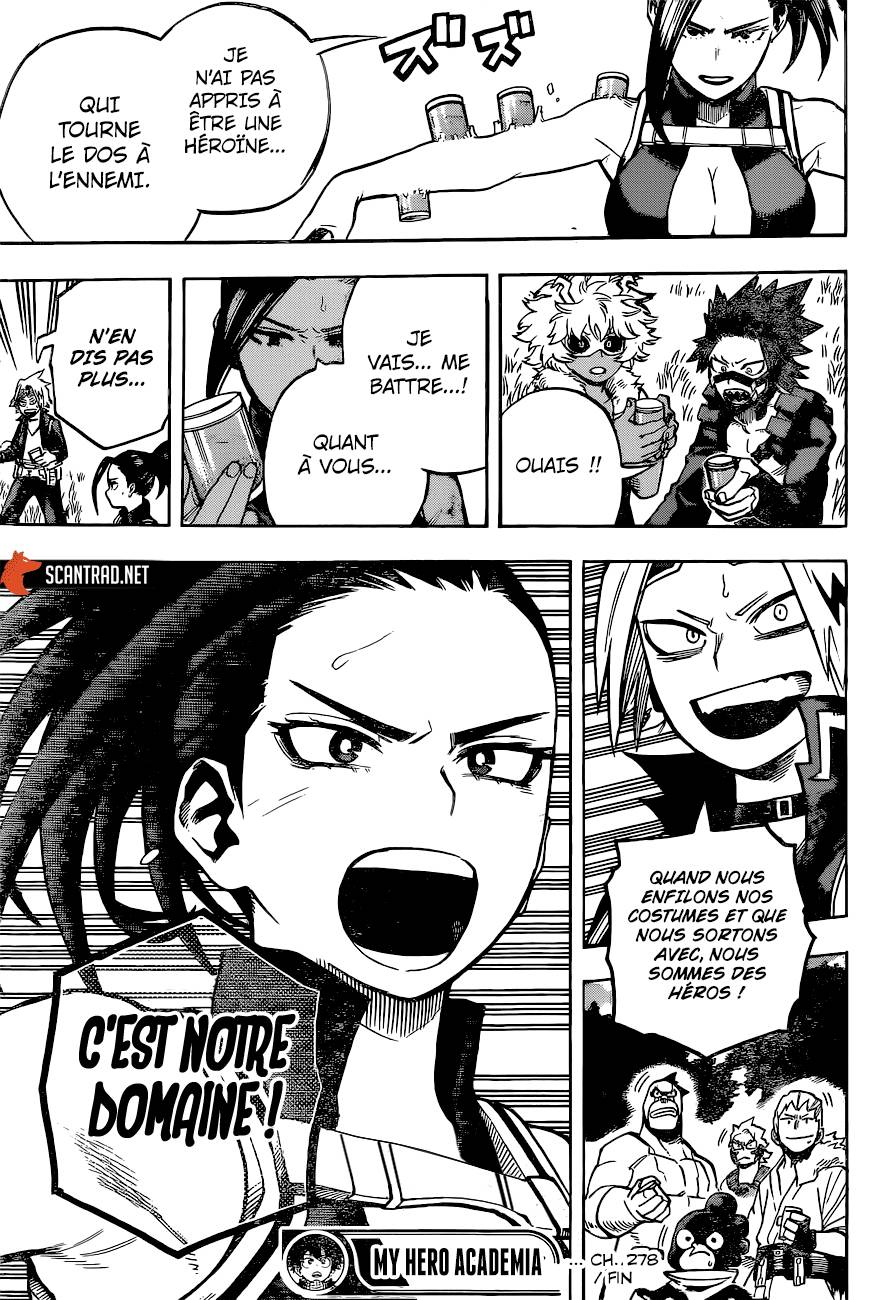 lecture en ligne My Hero Academia 278 page 18