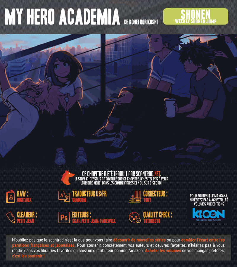 Lecture en ligne My Hero Academia 279 page 3