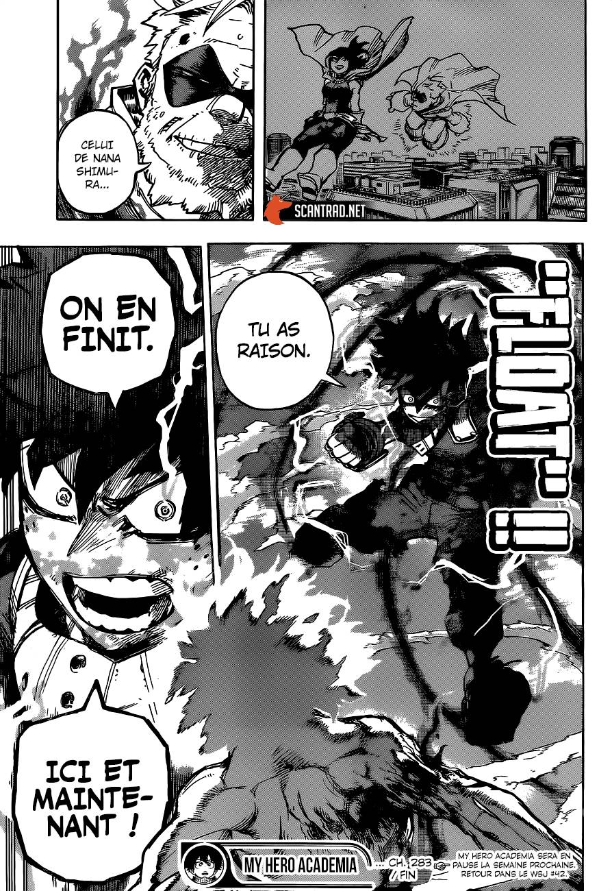 lecture en ligne My Hero Academia 283 page 18