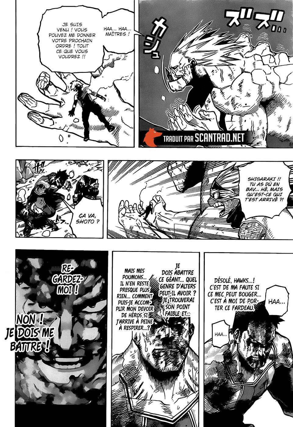 Lecture en ligne My Hero Academia 290 page 8