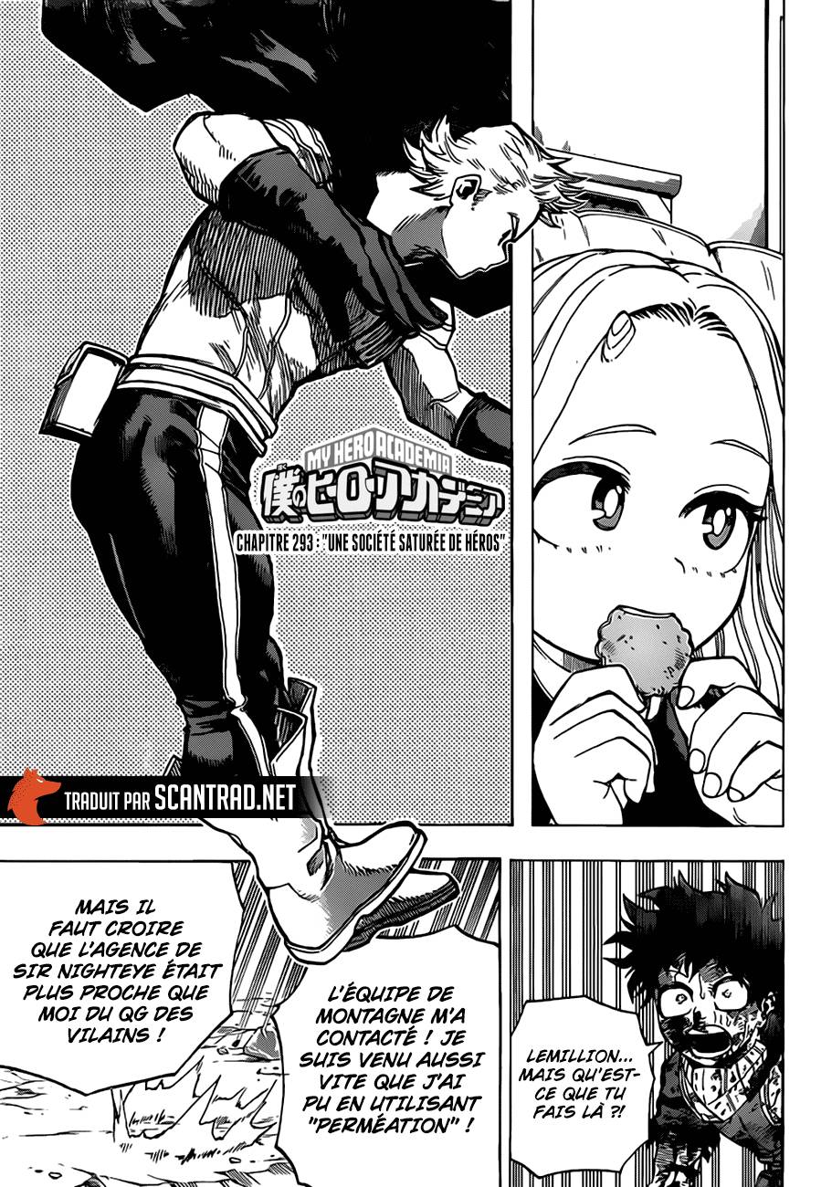 Lecture en ligne My Hero Academia 293 page 2
