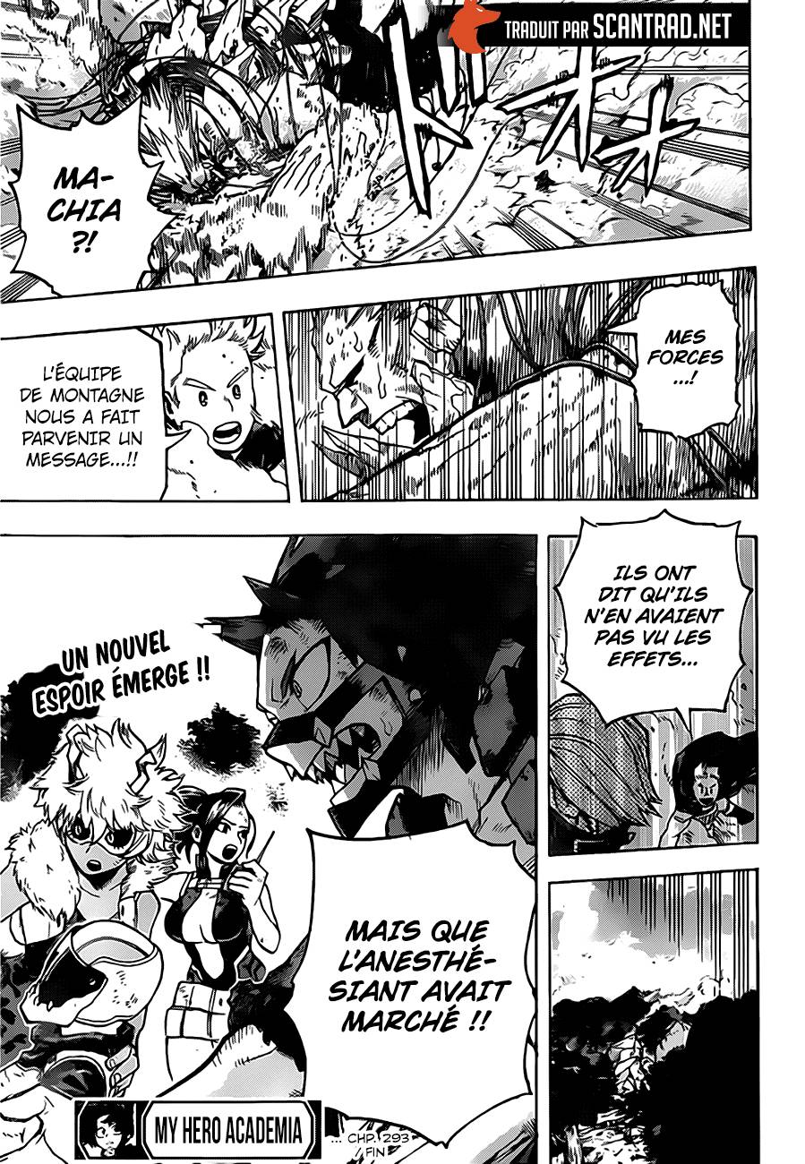 lecture en ligne My Hero Academia 293 page 18