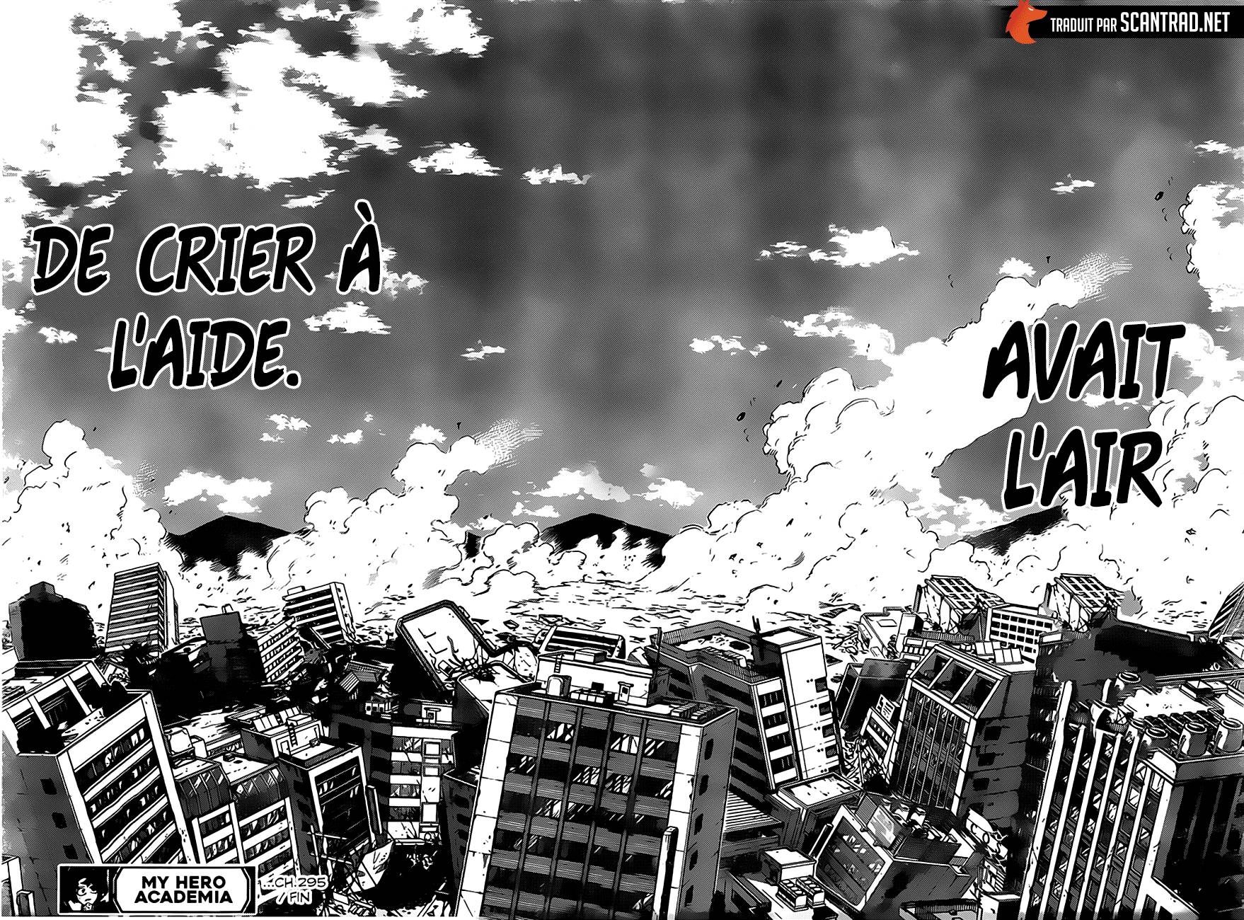 lecture en ligne My Hero Academia 295 page 17