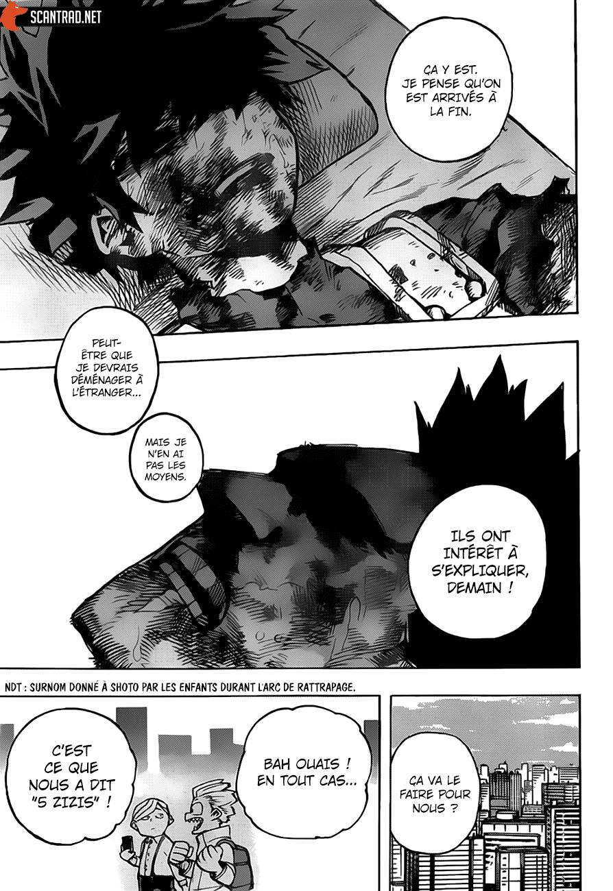 Lecture en ligne My Hero Academia 296 page 17