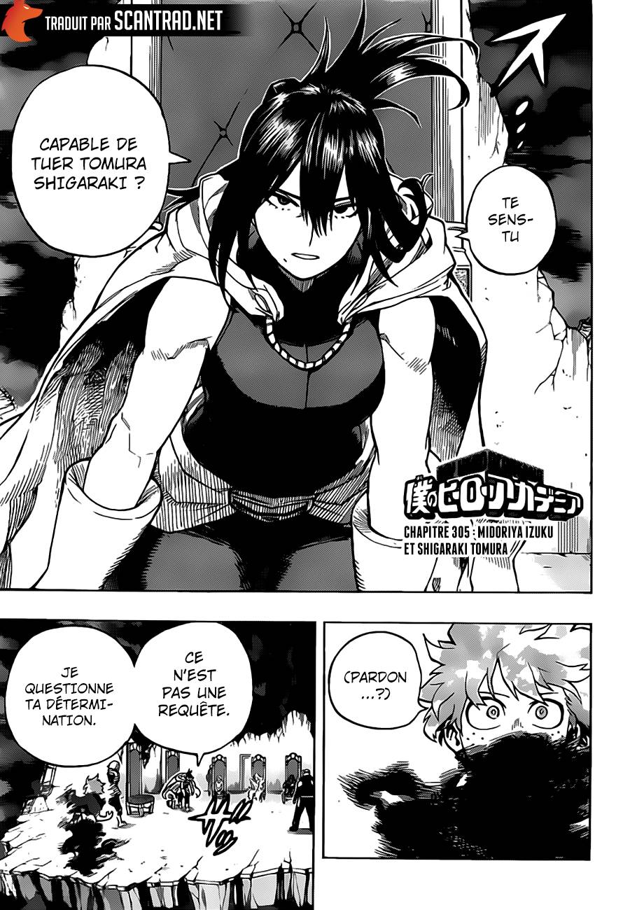 Lecture en ligne My Hero Academia 305 page 1