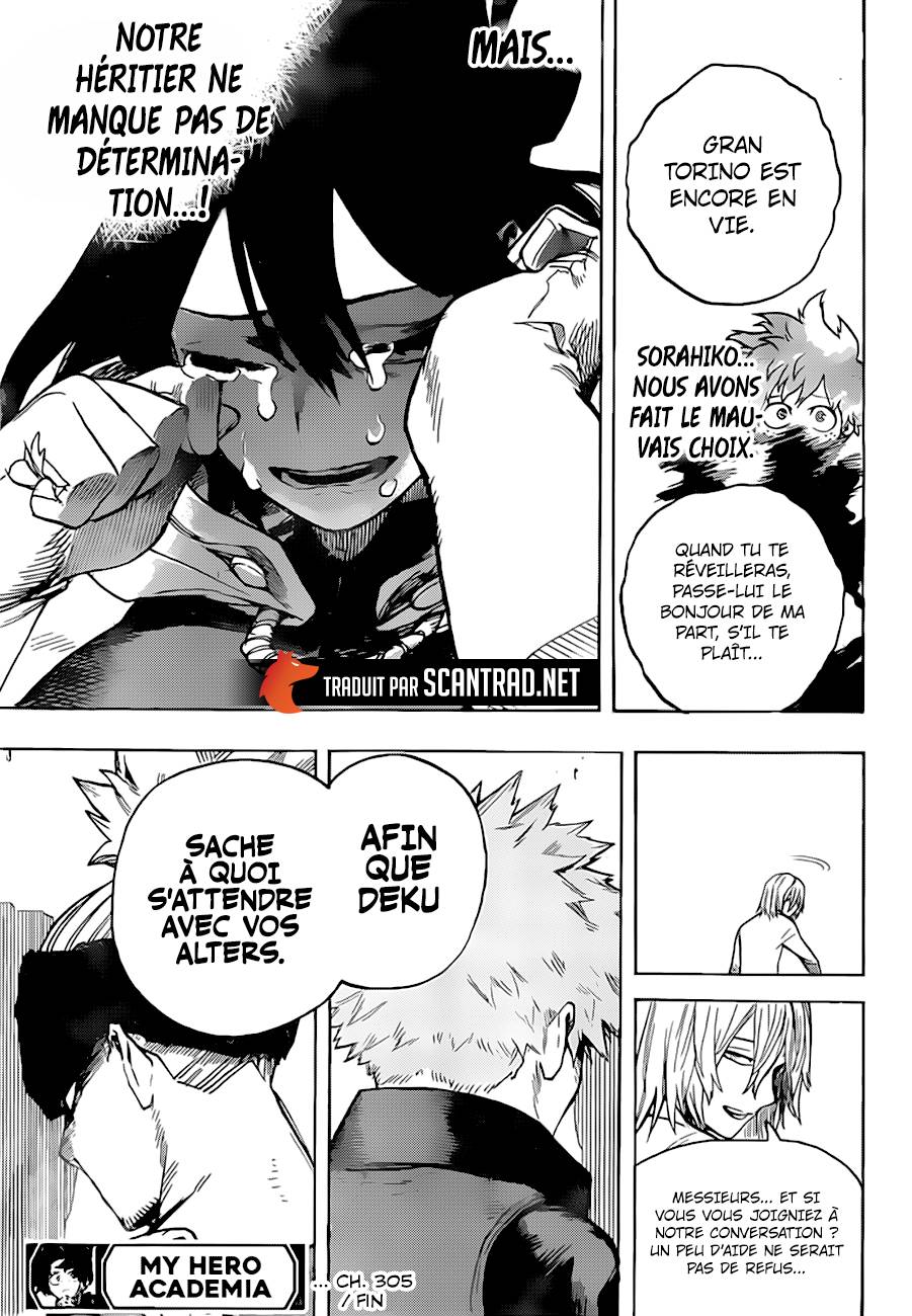 lecture en ligne My Hero Academia 305 page 17