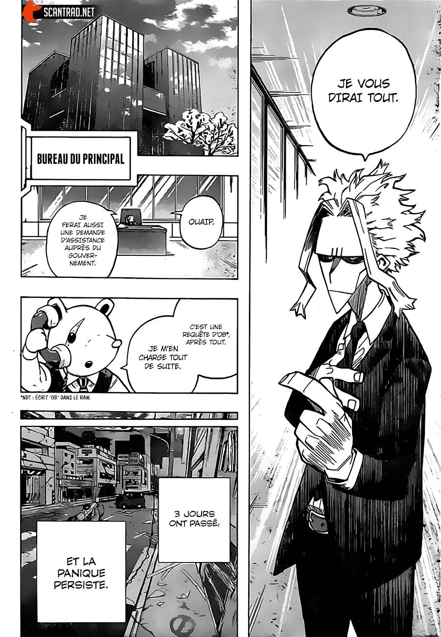 Lecture en ligne My Hero Academia 306 page 6