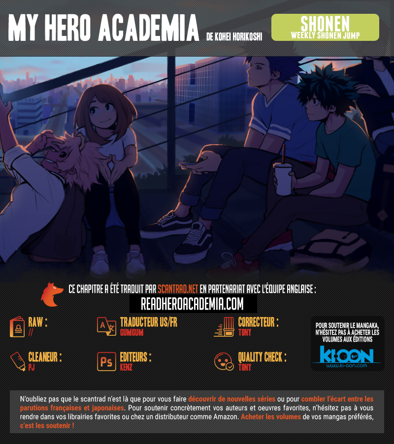 Lecture en ligne My Hero Academia 308 page 2