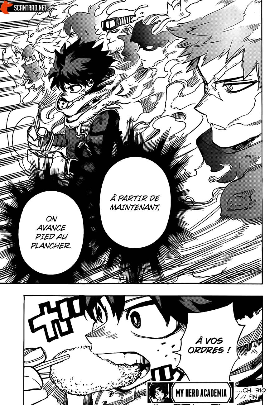 lecture en ligne My Hero Academia 310 page 19