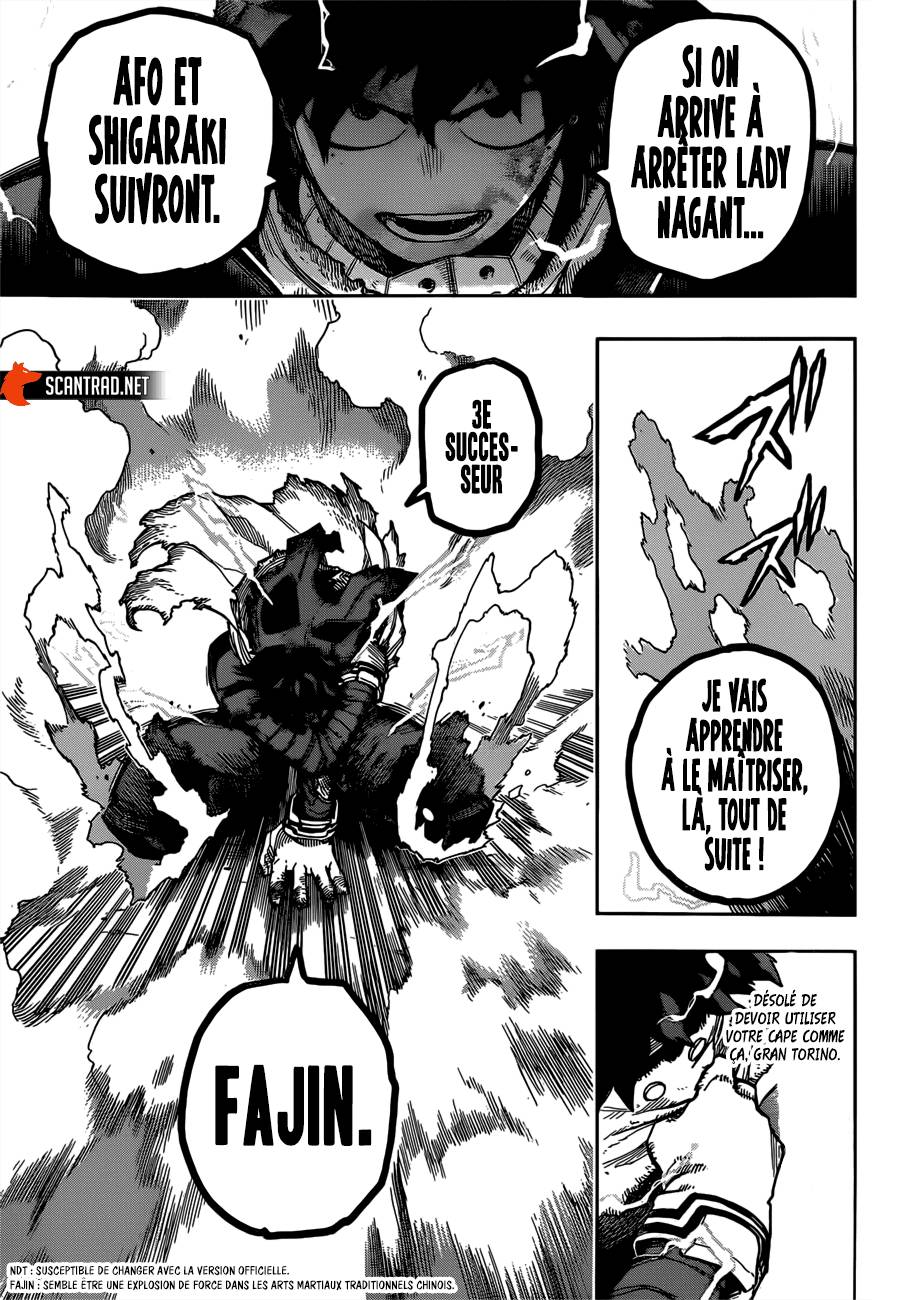 Lecture en ligne My Hero Academia 313 page 14