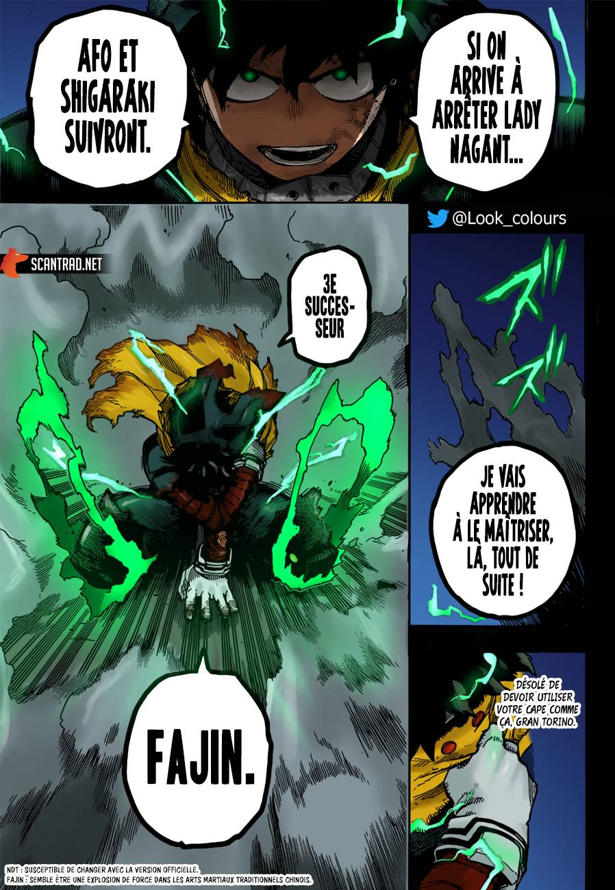 Lecture en ligne My Hero Academia 313 page 19