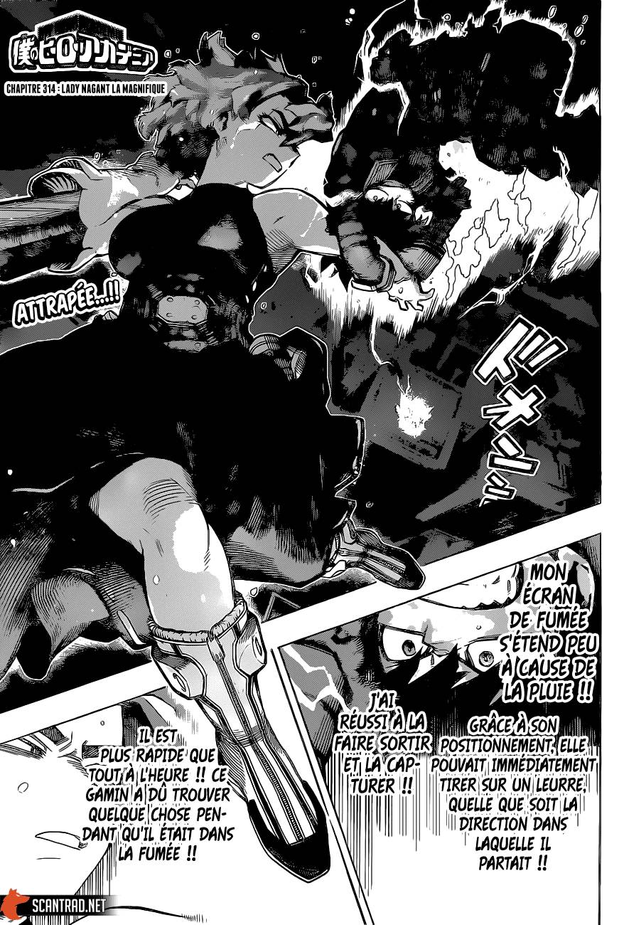 Lecture en ligne My Hero Academia 314 page 1