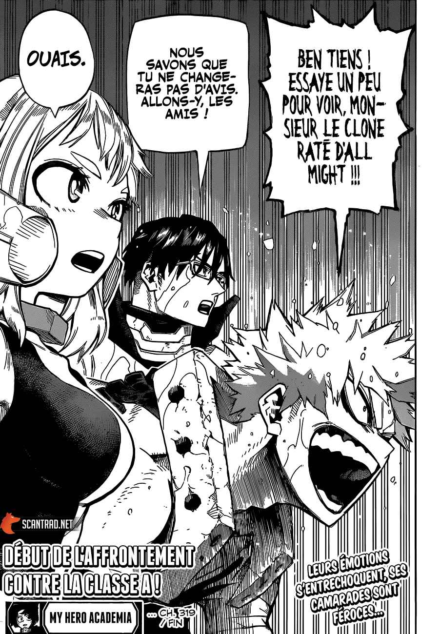 Lecture en ligne My Hero Academia 319 page 18