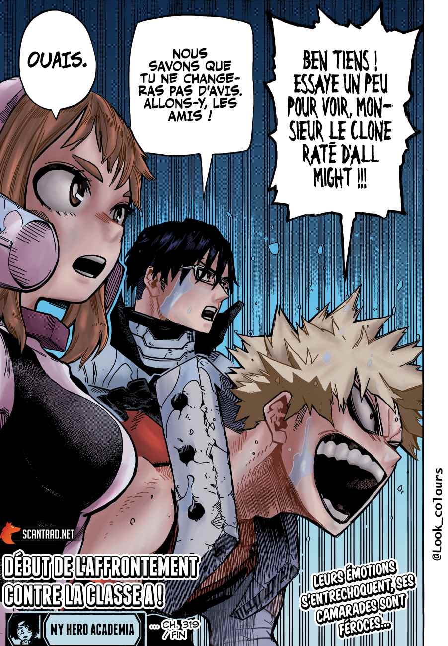 lecture en ligne My Hero Academia 319 page 19