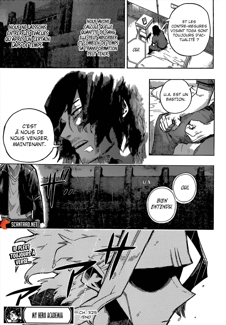 Lecture en ligne My Hero Academia 325 page 17