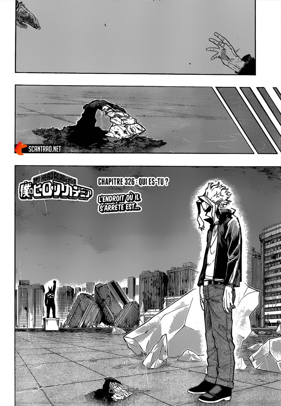 Lecture en ligne My Hero Academia 326 page 3