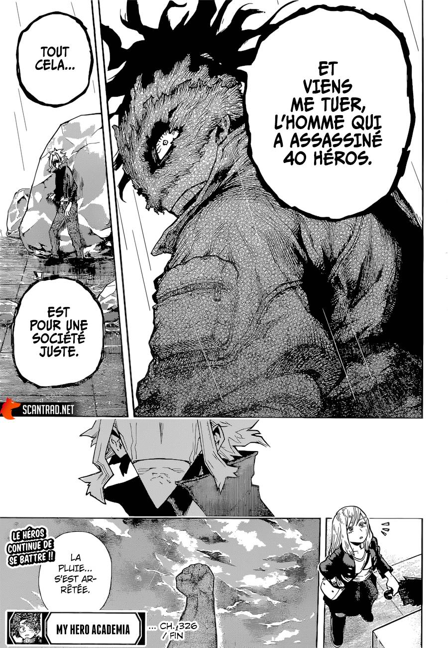 lecture en ligne My Hero Academia 326 page 16