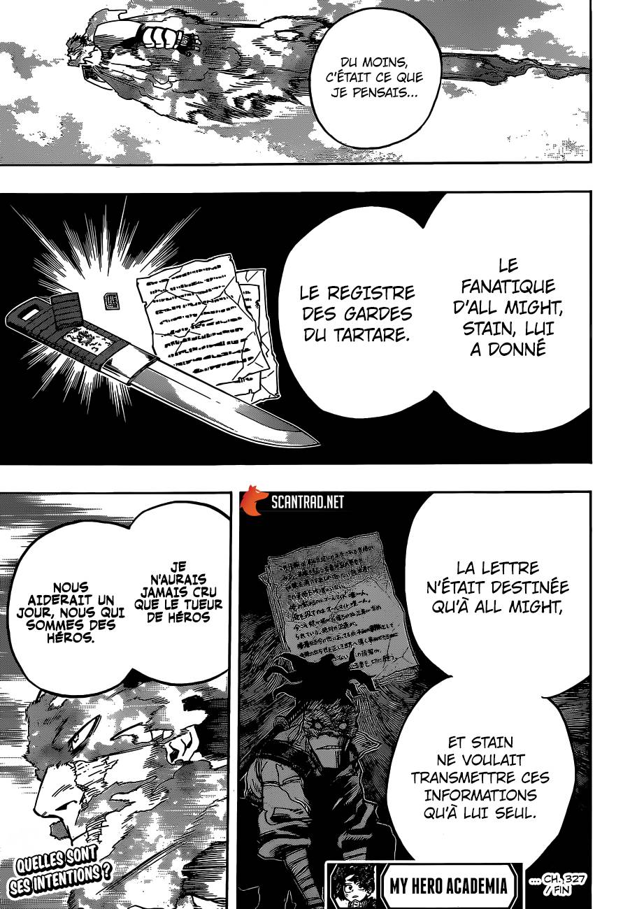 lecture en ligne My Hero Academia 327 page 16