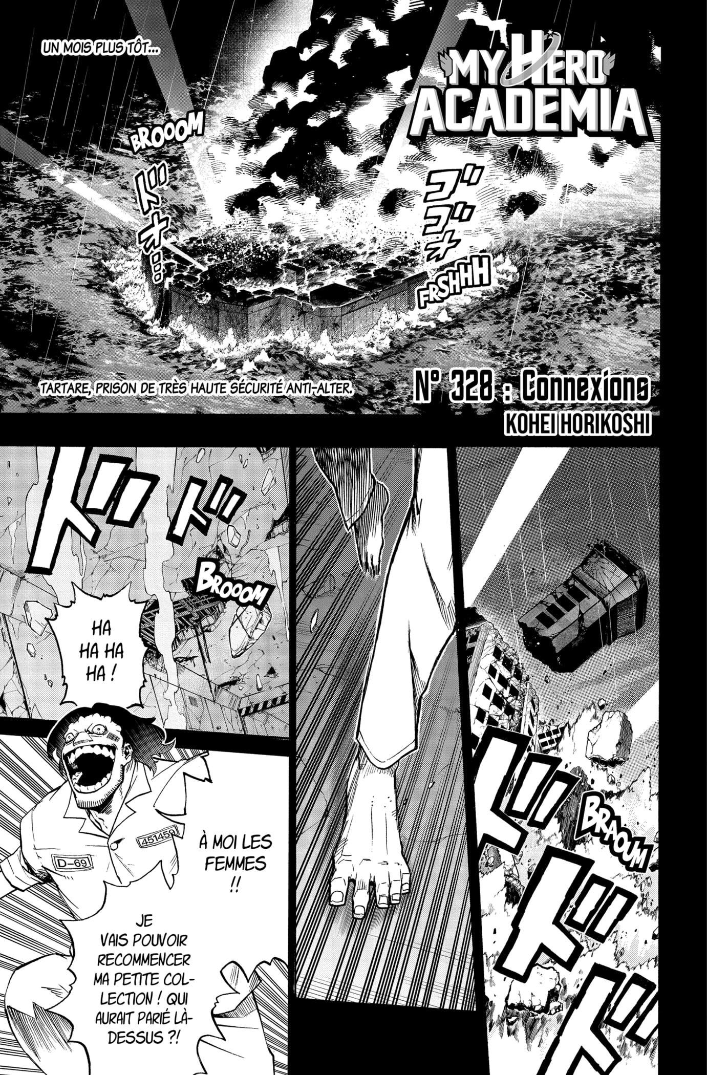 Lecture en ligne My Hero Academia 328 page 1
