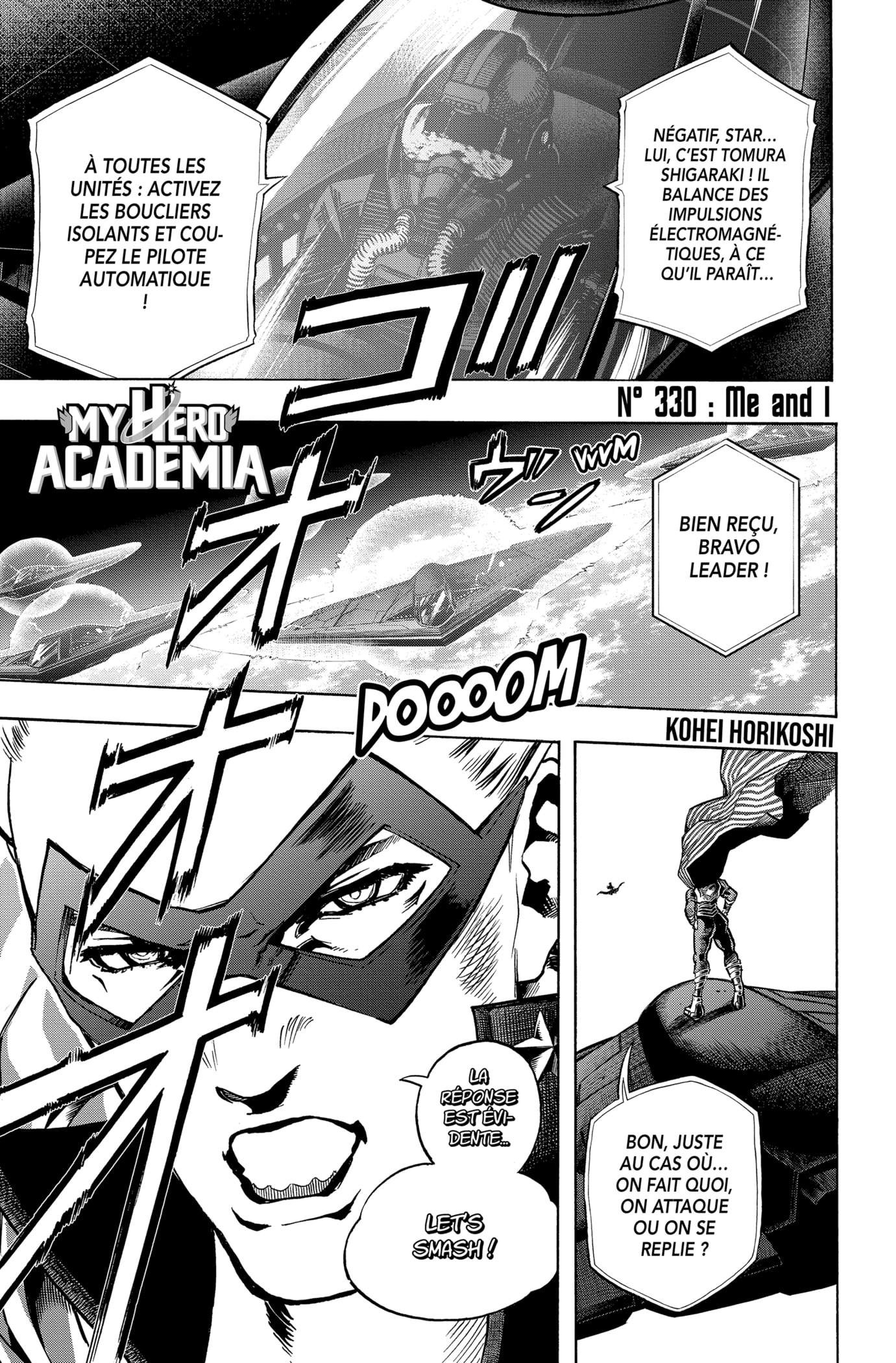 Lecture en ligne My Hero Academia 330 page 1