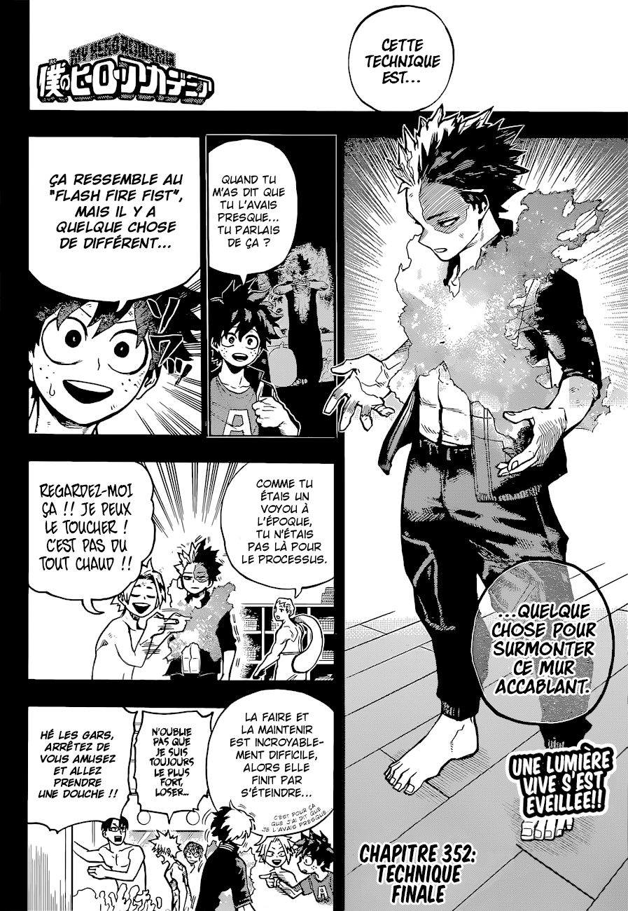 Lecture en ligne My Hero Academia 352 page 8