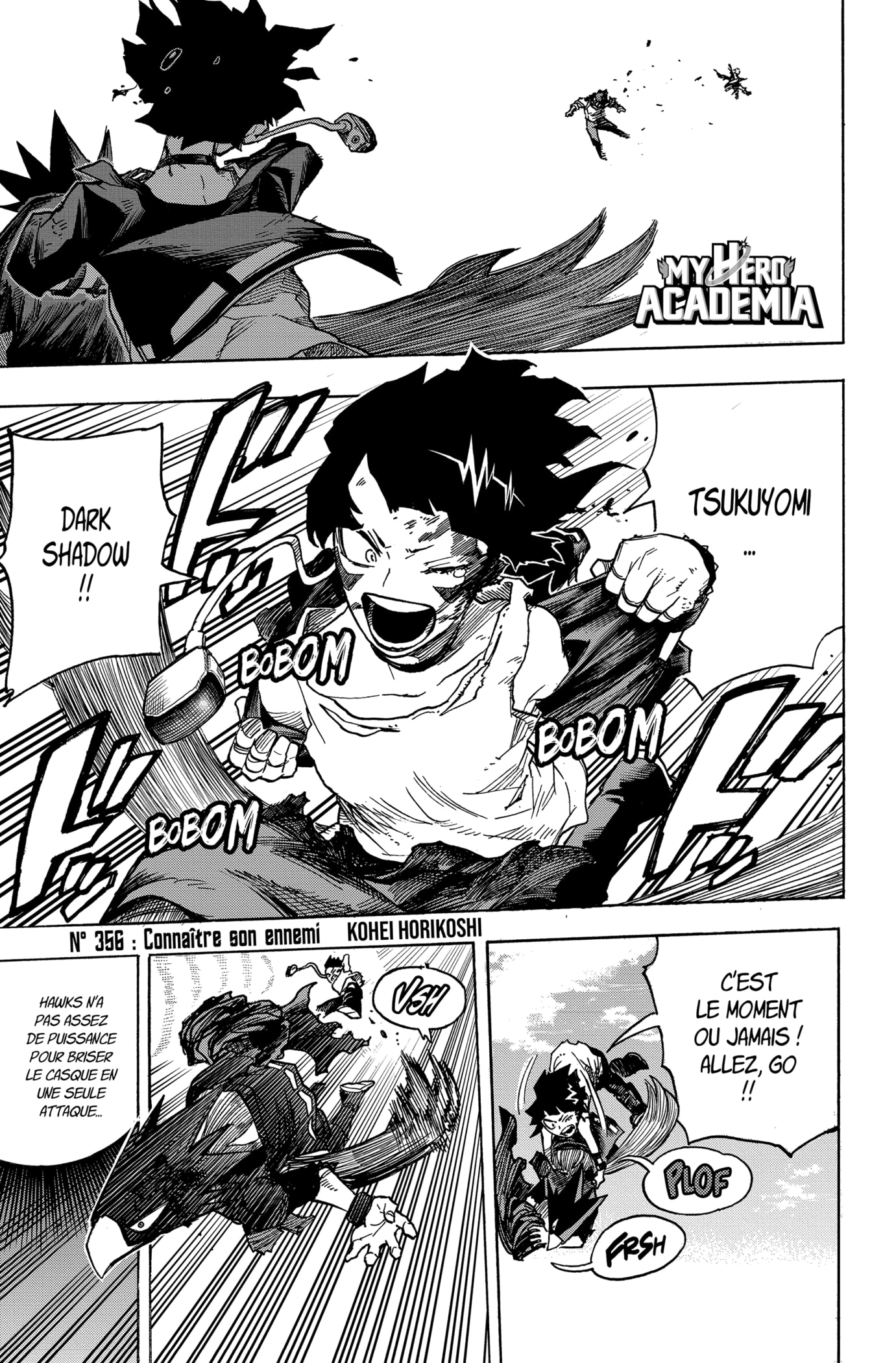 Lecture en ligne My Hero Academia 356 page 1