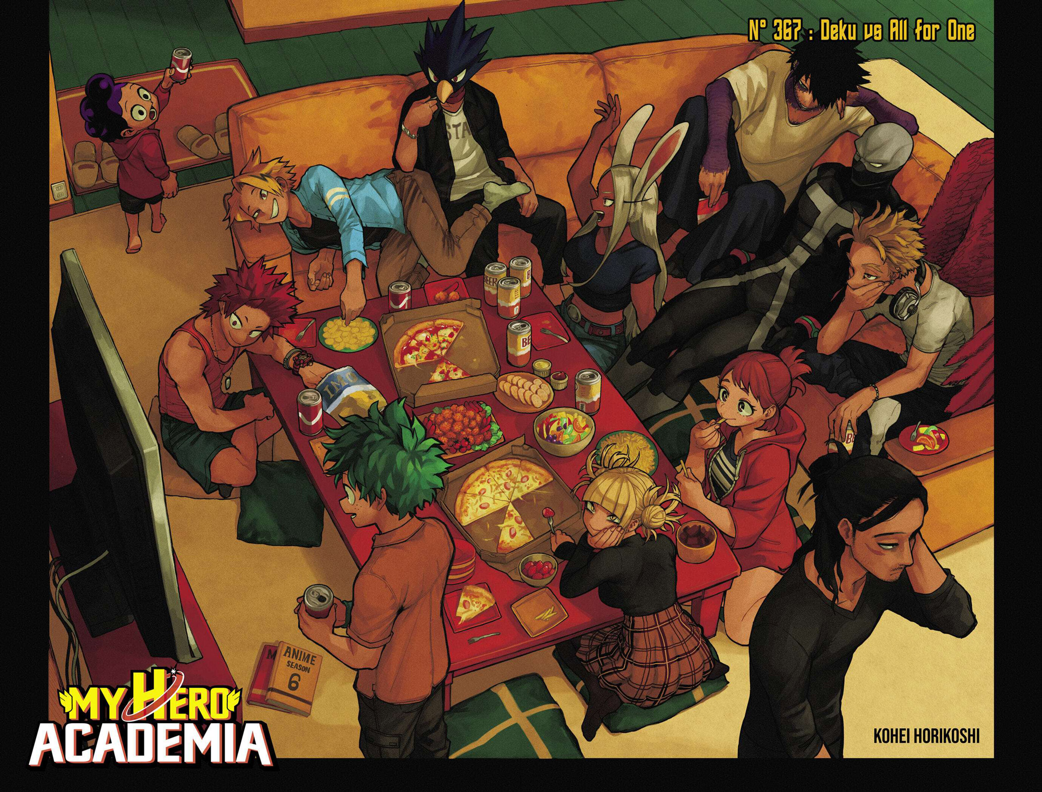 Lecture en ligne My Hero Academia 367 page 1