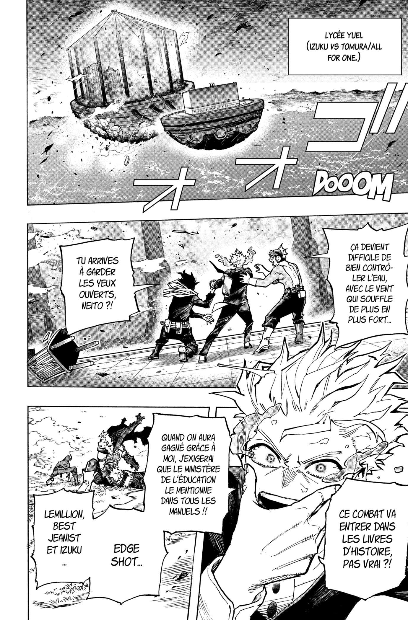 Lecture en ligne My Hero Academia 374 page 8