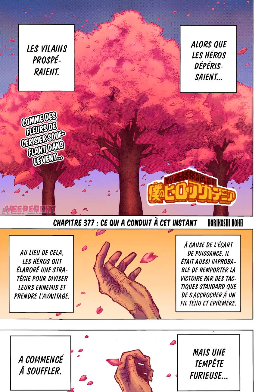 Lecture en ligne My Hero Academia 377 page 11