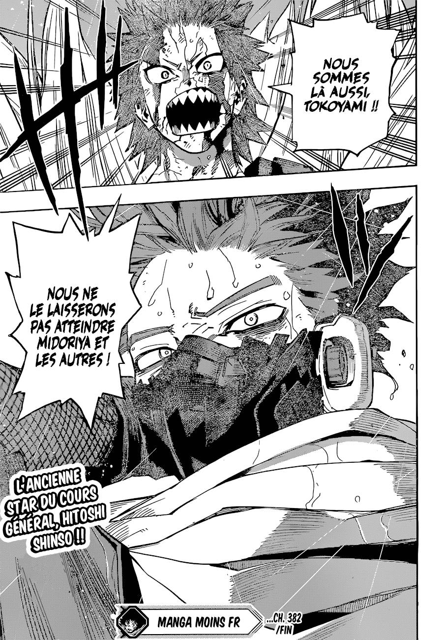lecture en ligne My Hero Academia 382 page 14
