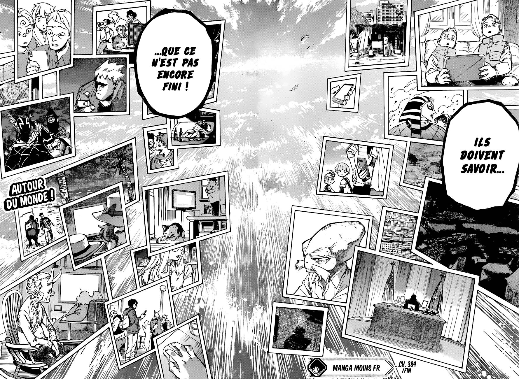 Lecture en ligne My Hero Academia 384 page 15