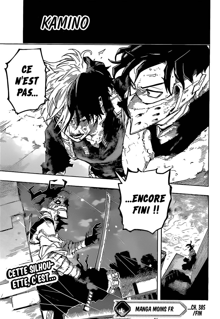 lecture en ligne My Hero Academia 385 page 17