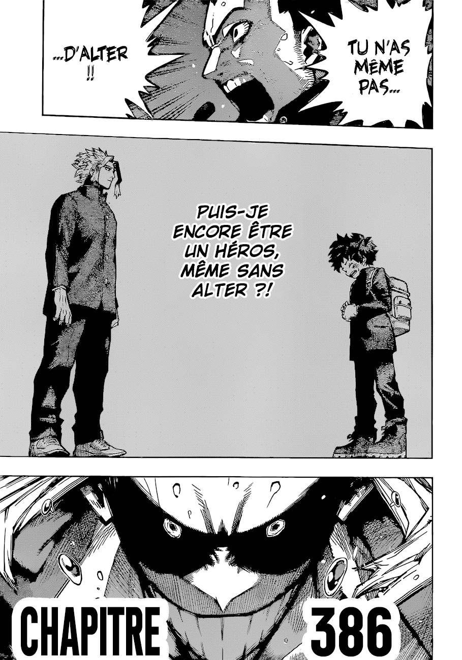 Lecture en ligne My Hero Academia 386 page 14