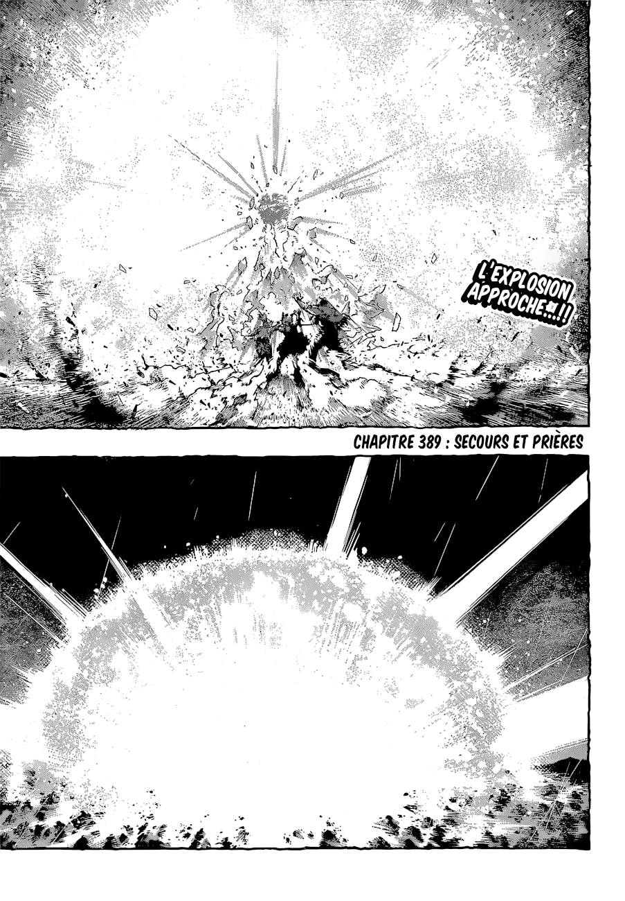 Lecture en ligne My Hero Academia 389 page 2