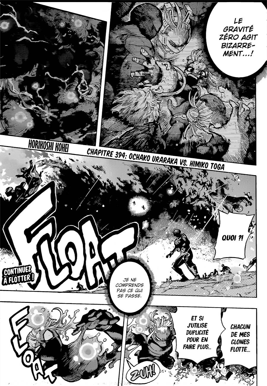 Lecture en ligne My Hero Academia 394 page 2
