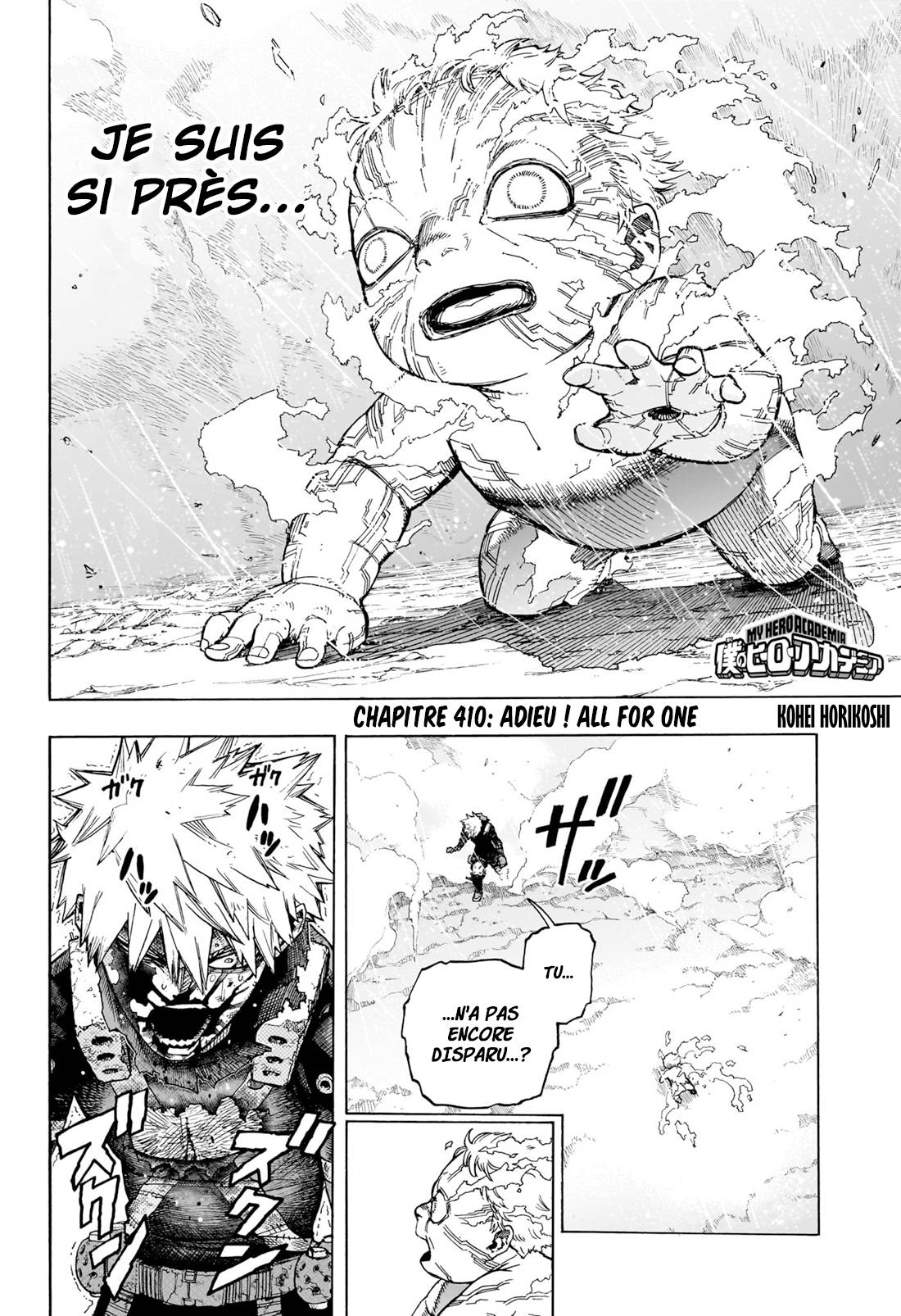 Lecture en ligne My Hero Academia 410 page 2