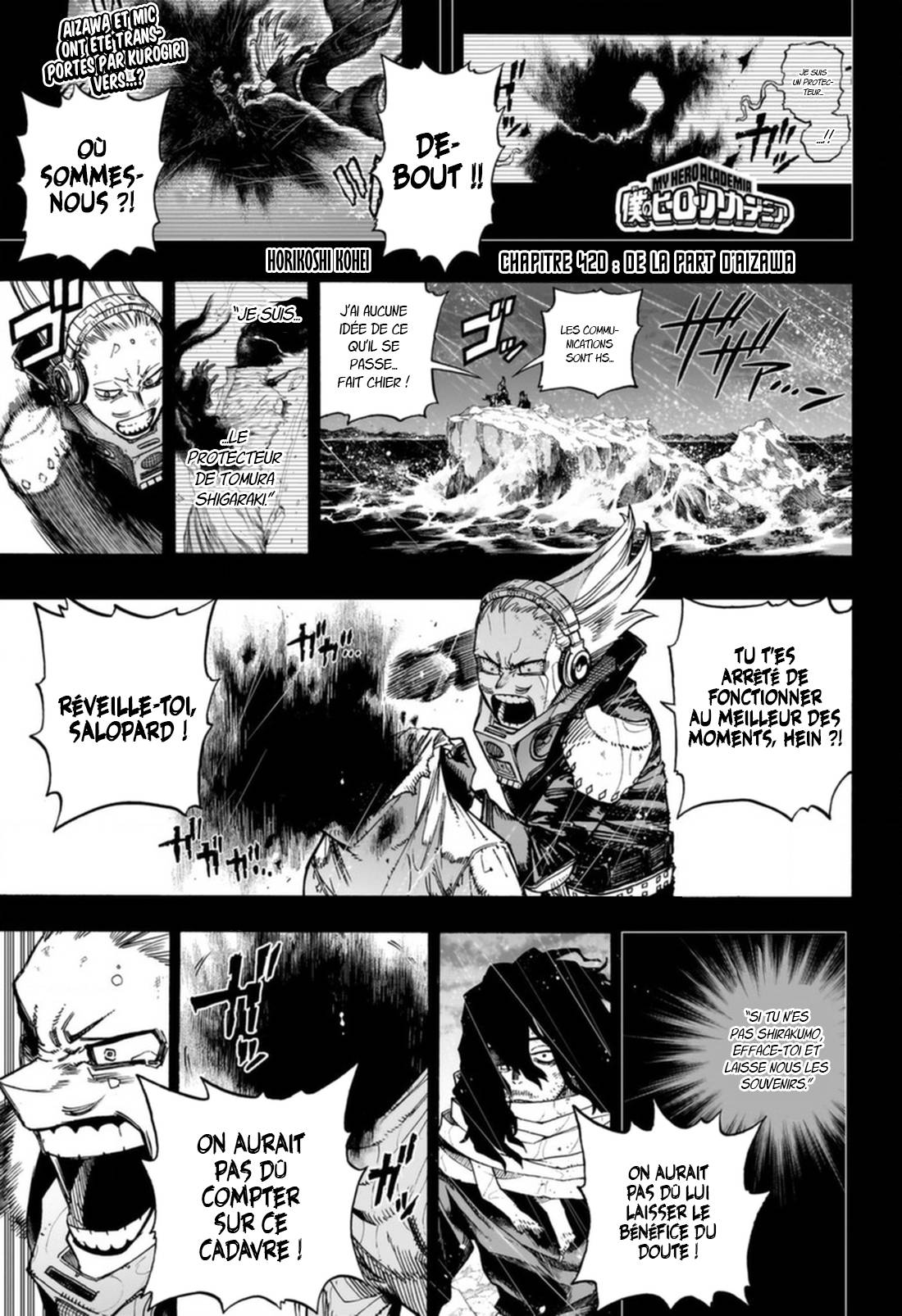 Lecture en ligne My Hero Academia 420 page 1