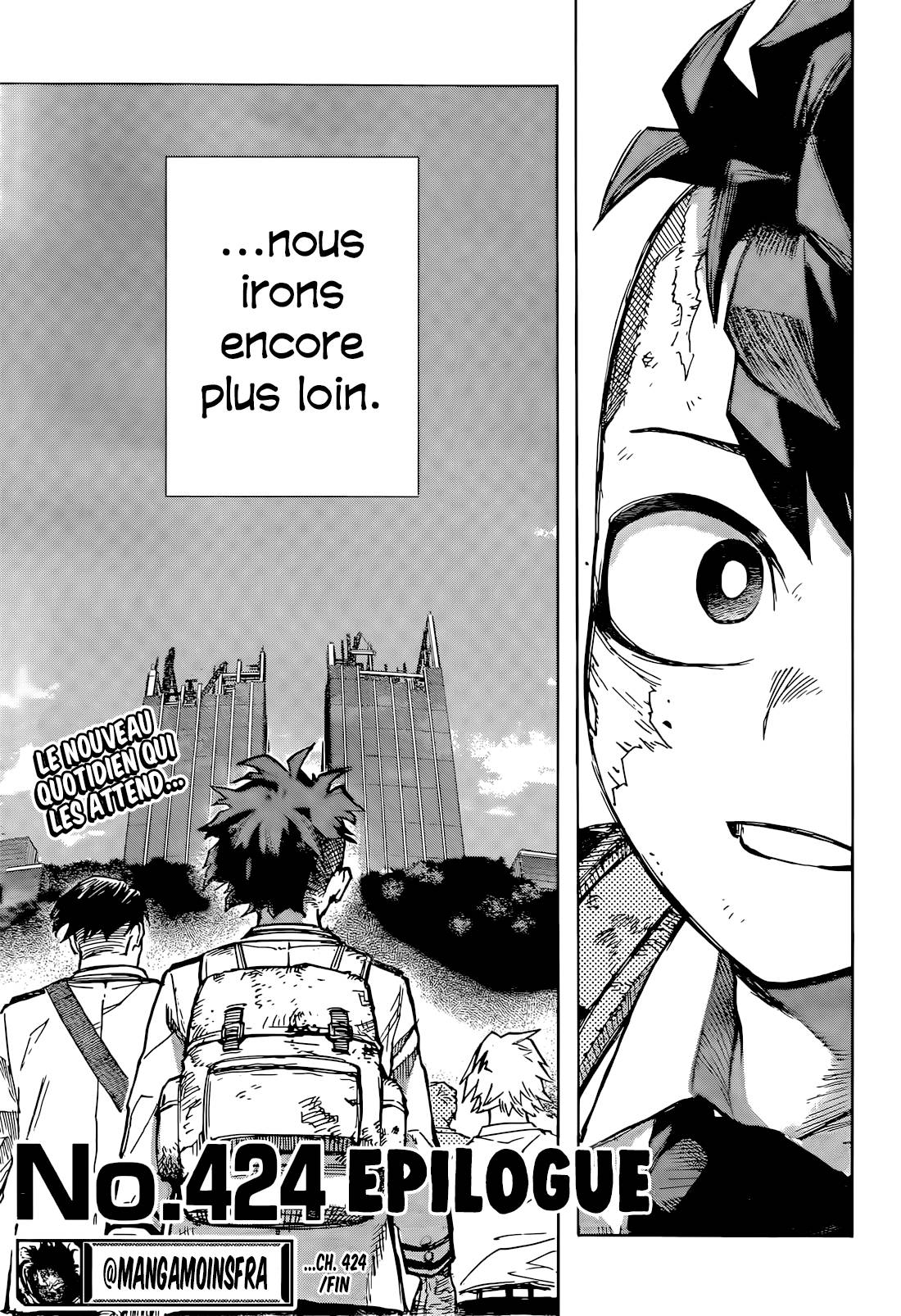 lecture en ligne My Hero Academia 424 page 17