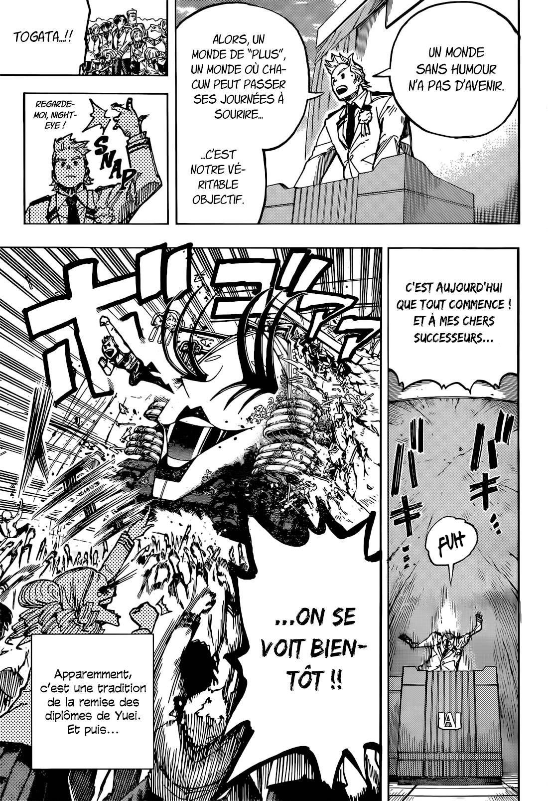 Lecture en ligne My Hero Academia 425 page 7