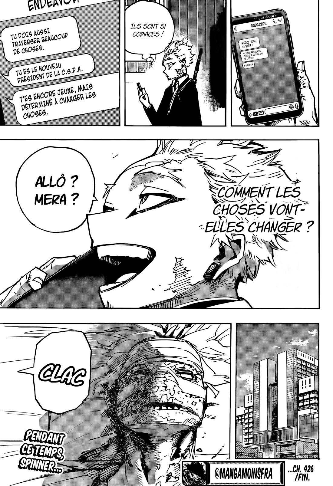 lecture en ligne My Hero Academia 426 page 17