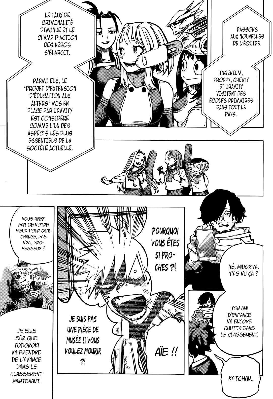 Lecture en ligne My Hero Academia 430 page 9