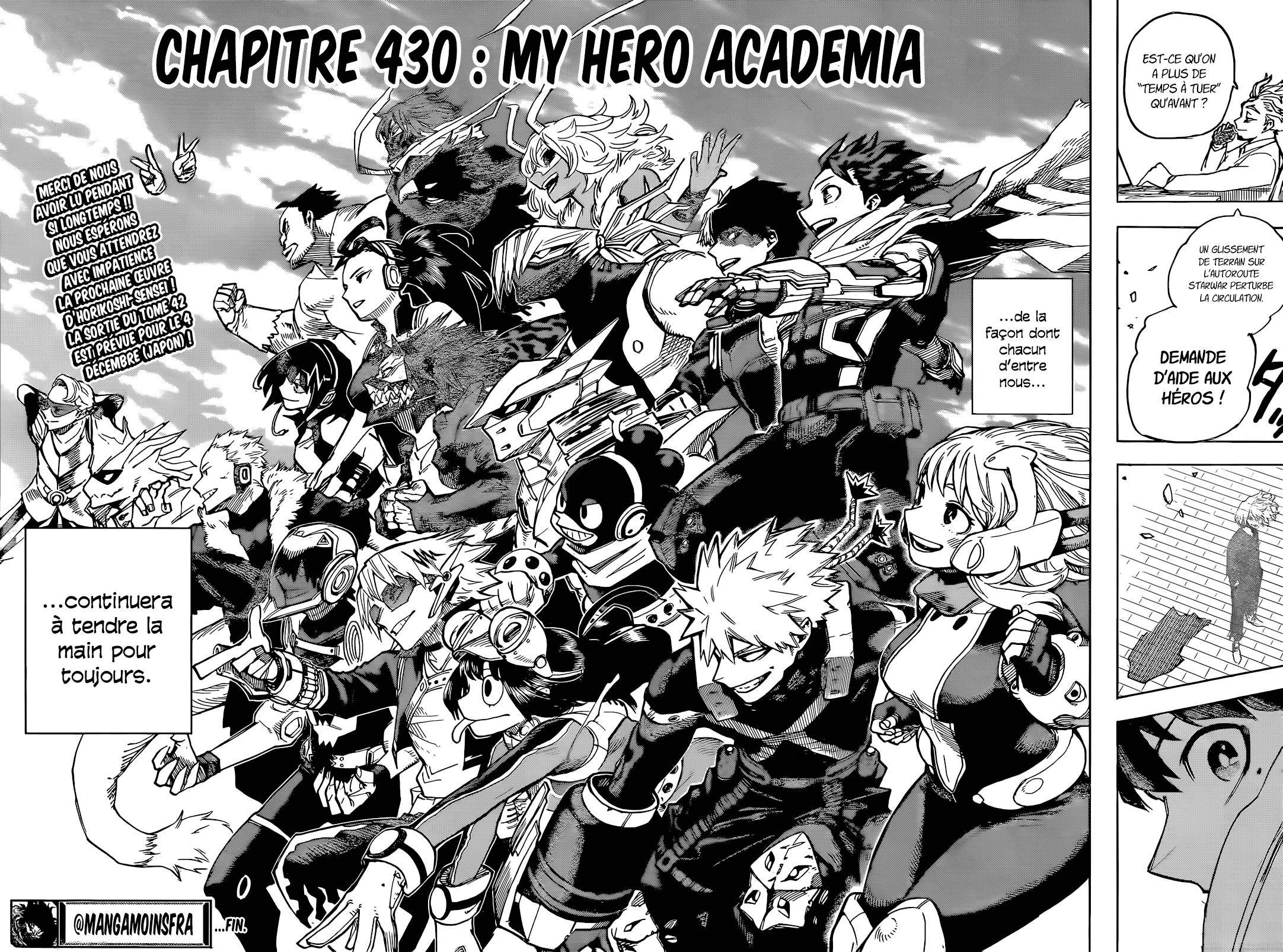 Scan My Hero Academia 430 Page 18