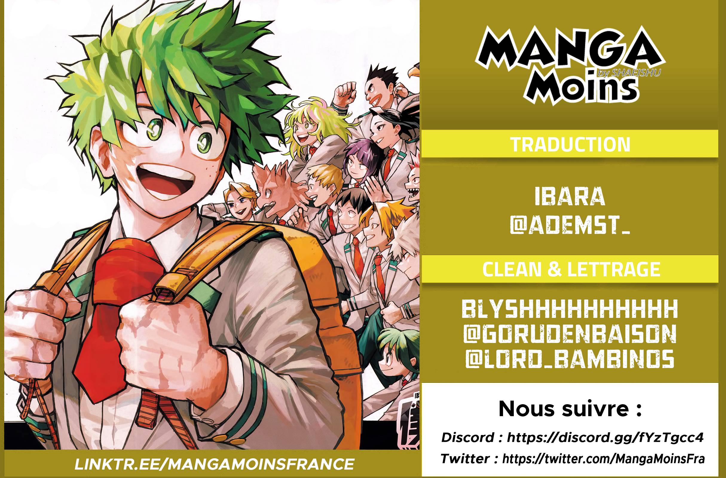 Lecture en ligne My Hero Academia 431 page 2