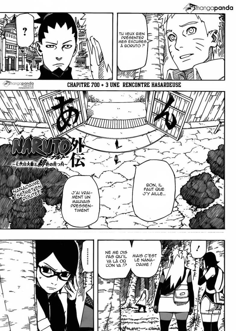Lecture en ligne Naruto Gaiden 3 page 2