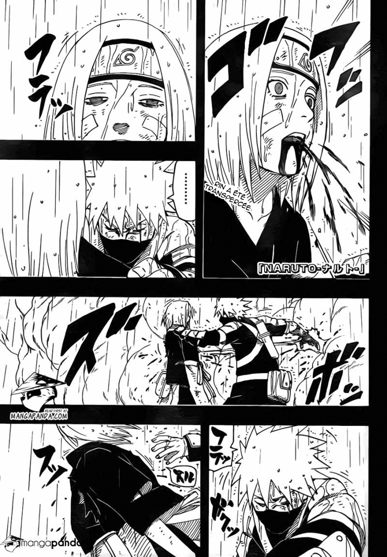 Lecture en ligne Naruto 605 page 2
