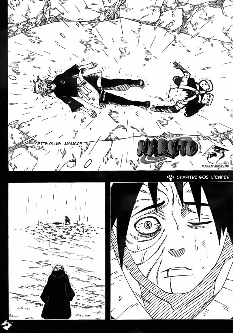 Lecture en ligne Naruto 605 page 3